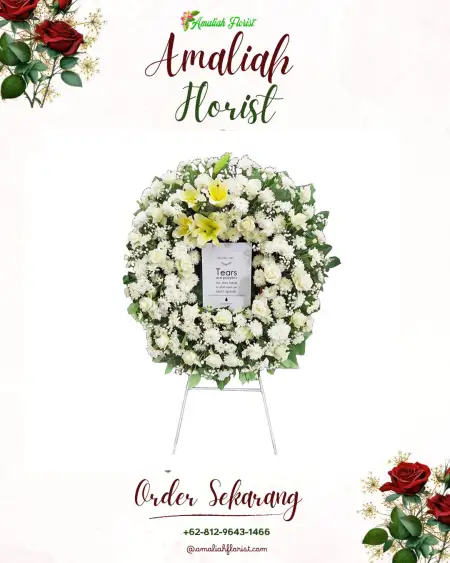 Krans Bunga Duka Songbledeg